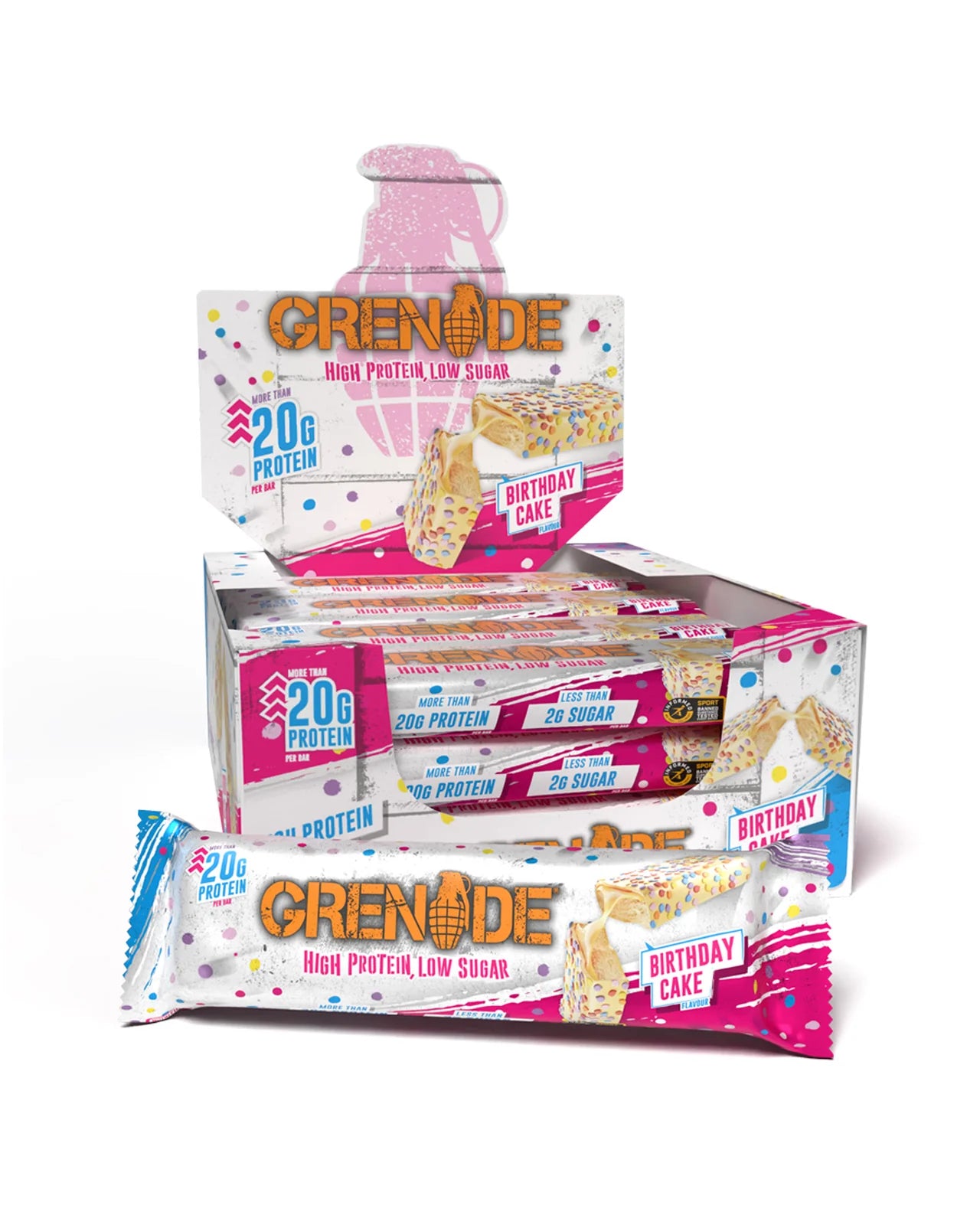 Grenade Protein Bar Box Of 12 60G