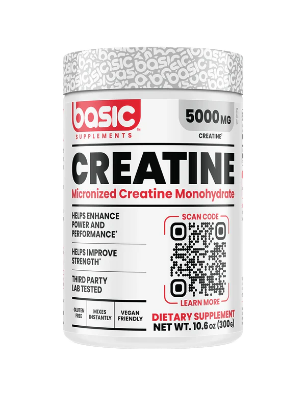 BASIC CREATINE 60 SERVE UNFLAVORED