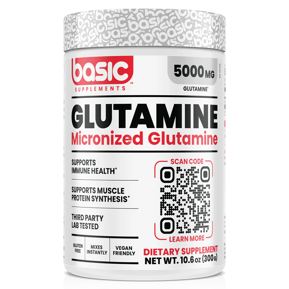BASIC GLUTAMINE 60 SERVE UNFLAVORED