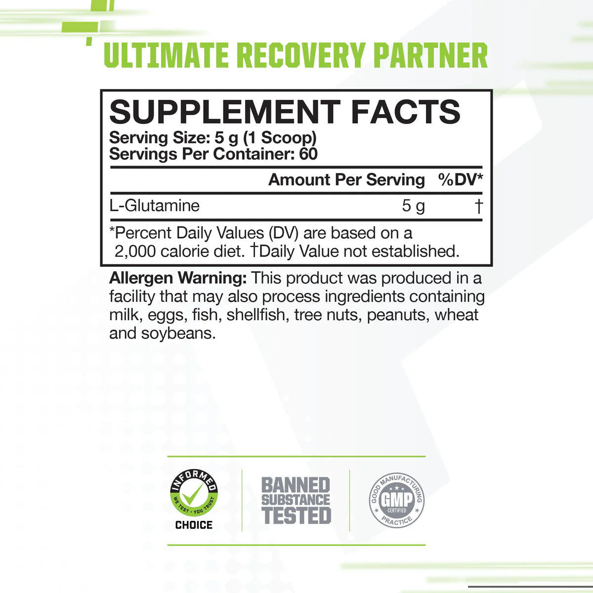 MusclePharm Glutamine Essentials