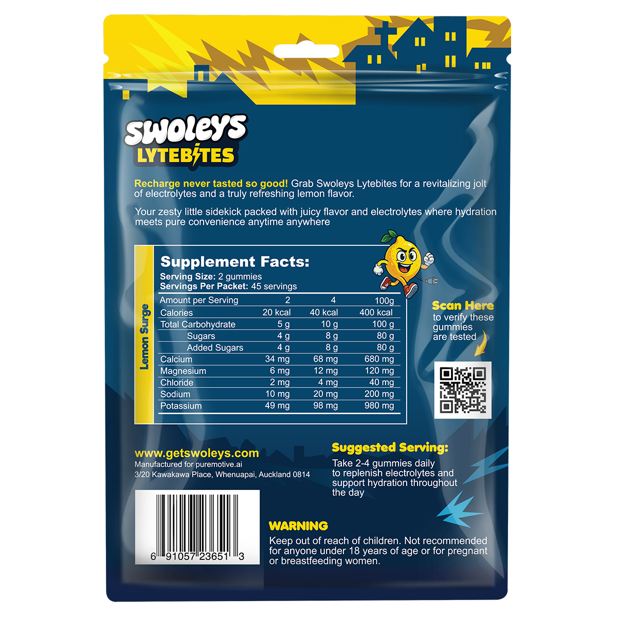 Swoleys Lytebites Gummies