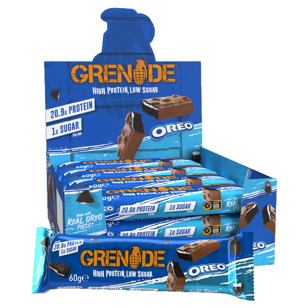 Grenade Protein Bar Box Of 12 60G