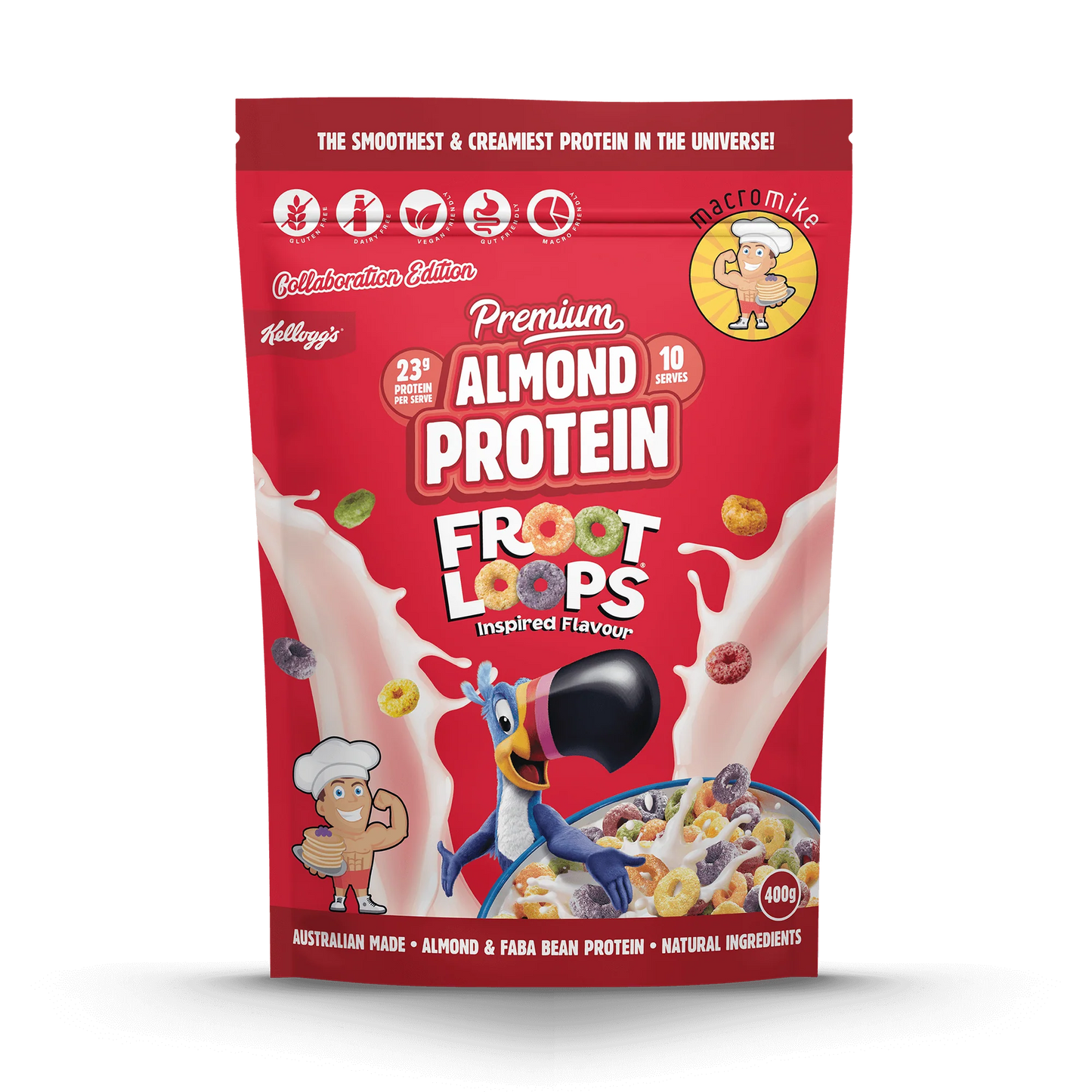Macro Mike x Kellogg's Coco Pops Premium Almond Protein