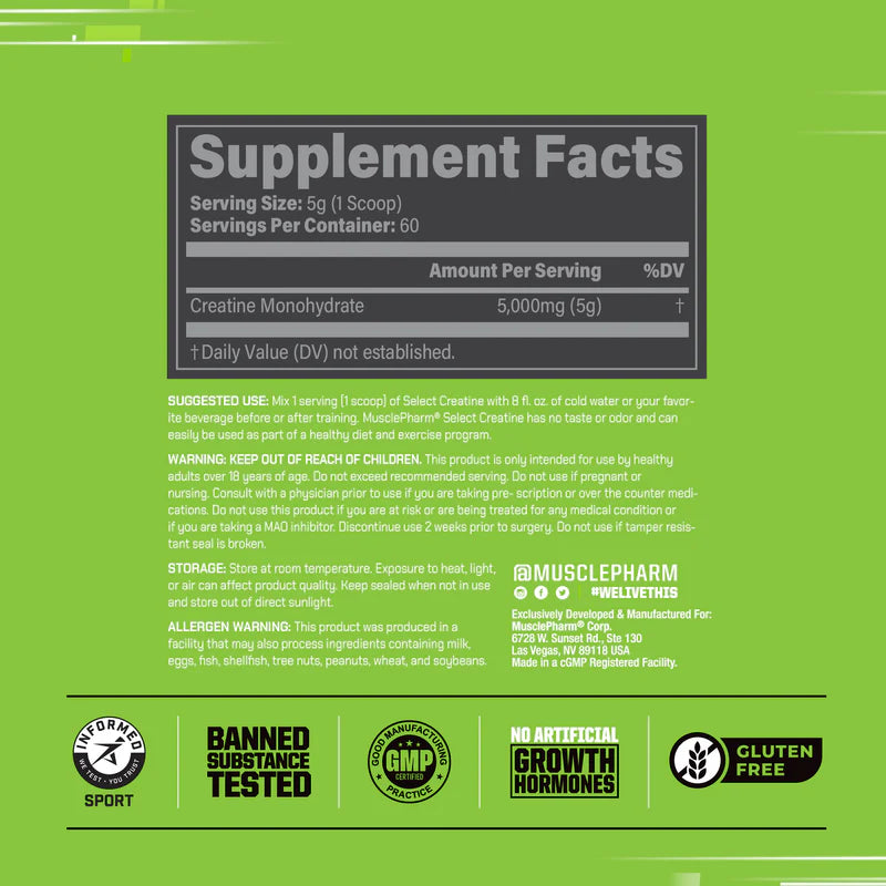 MusclePharm Creatine Essentials