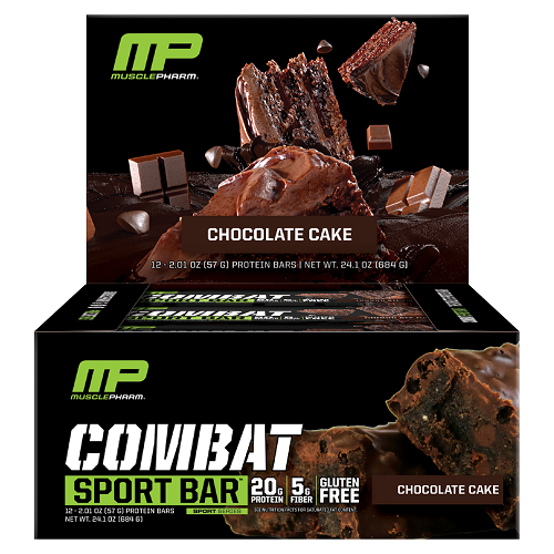 MusclePharm Combat Sport Box Of 12 Protein Bar
