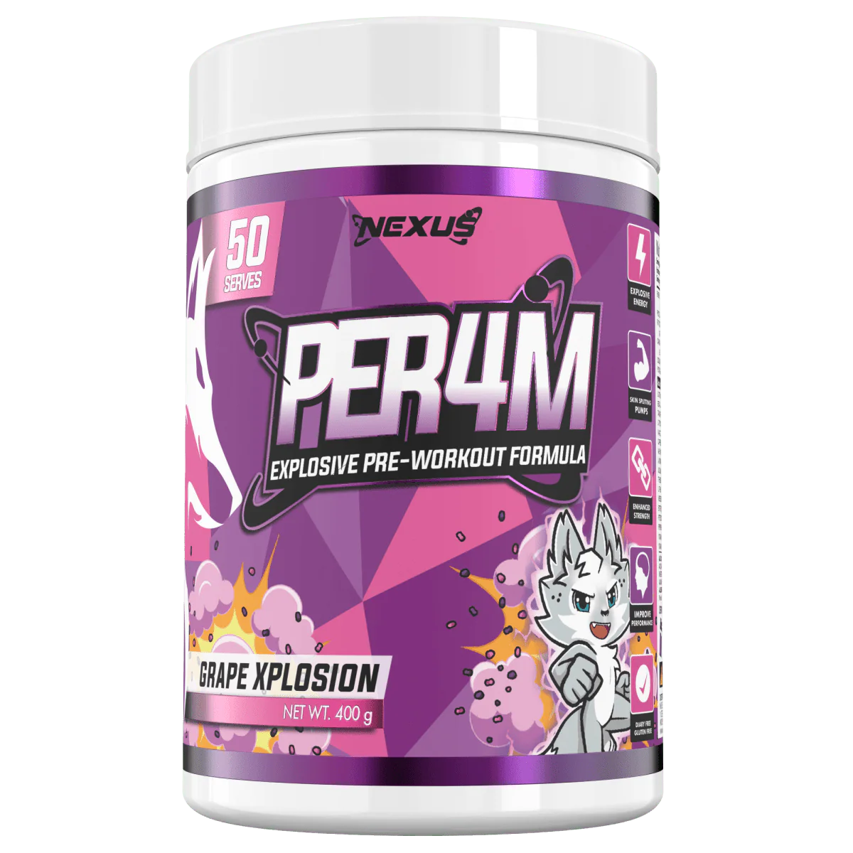 Nexus Sports Nutrition Per4m Pre Workout