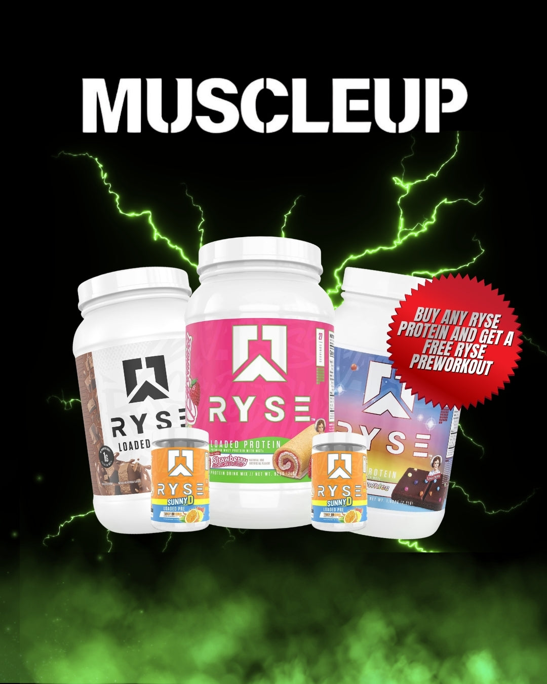 2LB RYSE LOADED PROTEIN