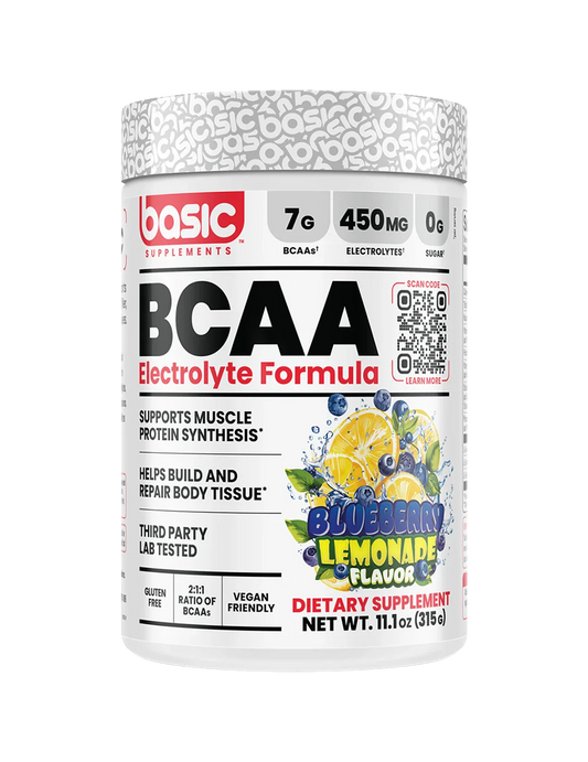 BASIC BCAA 30 SERVE BLUEBERRY LEMONADE
