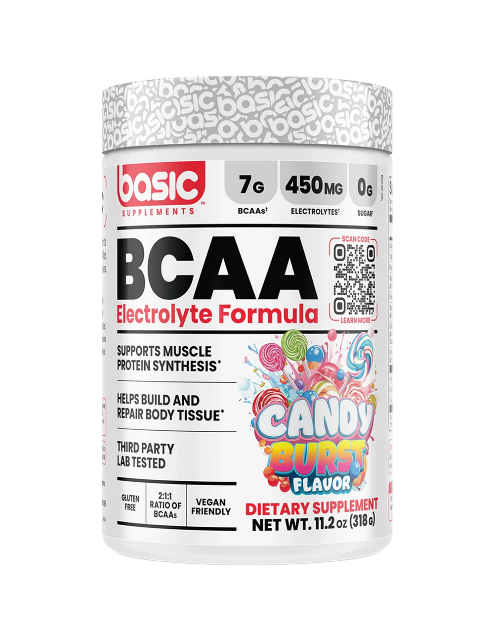 BASIC BCAA 30 SERVE BLUEBERRY LEMONADE