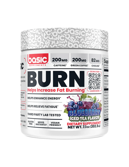 BASIC BURN 45 SERVE BLUEBERRY ICE TEA