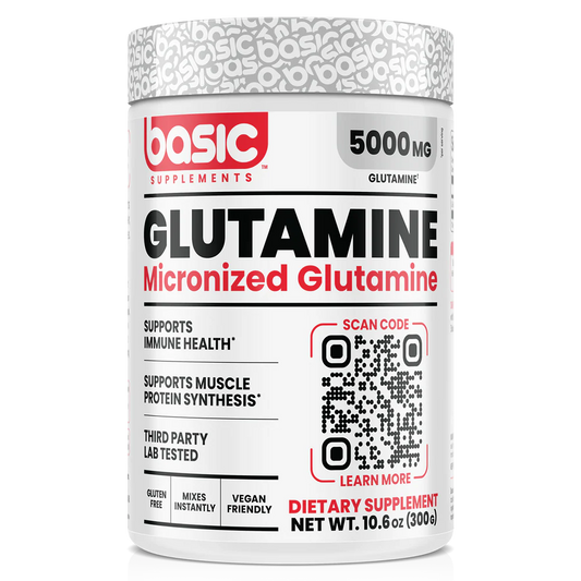 BASIC GLUTAMINE 60 SERVE UNFLAVORED