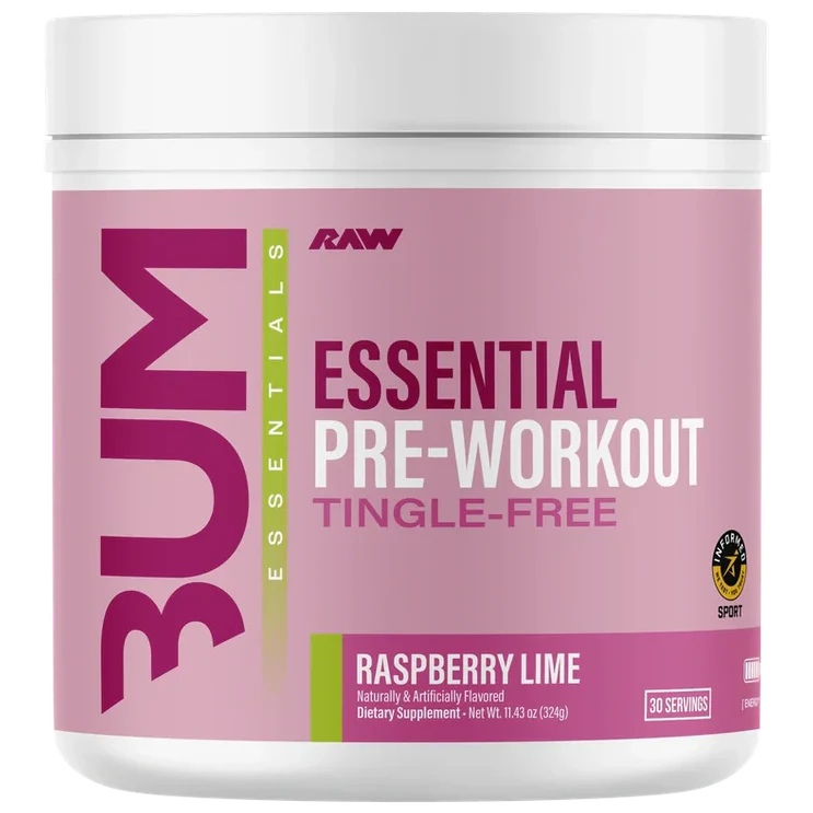 CBUM ESSENTIAL TINGLE FREE PRE-WORKOUT 30 SERVE