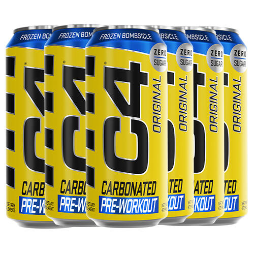 Cellulor C4 Carbonated On The Go Box Of 12 475ml Cans