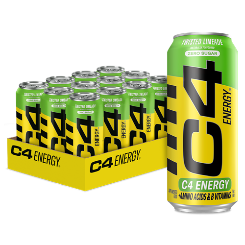 Cellulor C4 Carbonated On The Go Box Of 12 475ml Cans