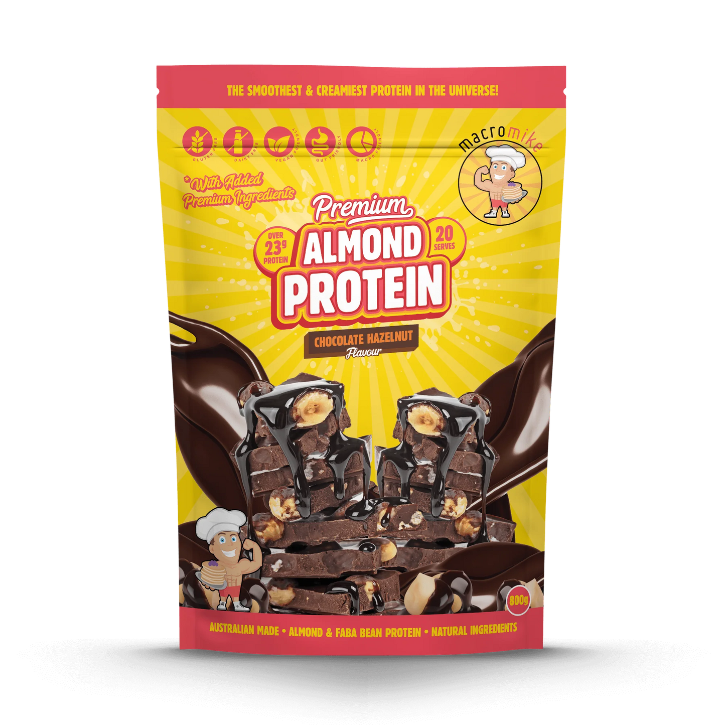 Macro Mike Premium Almond Protein