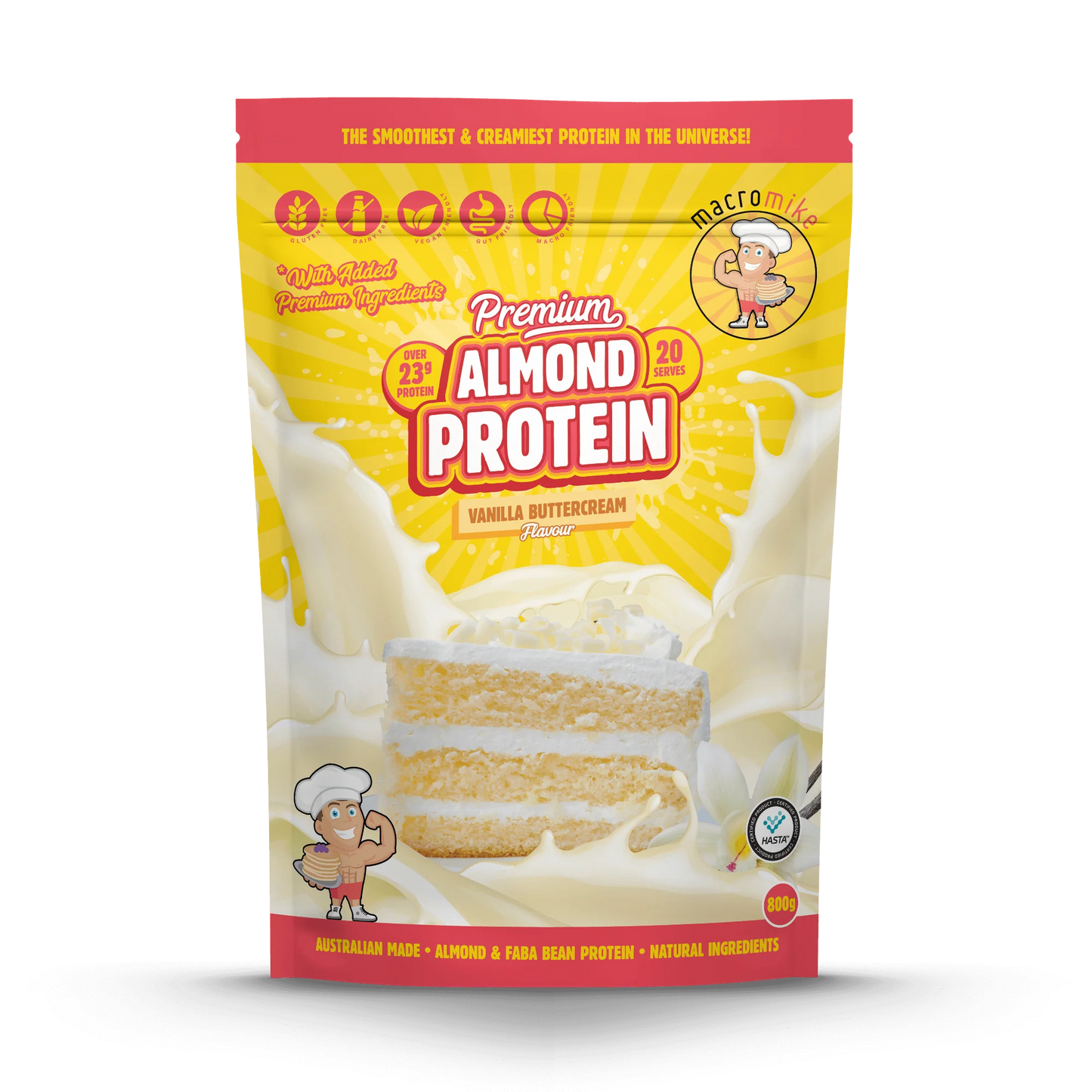 Macro Mike Premium Almond Protein