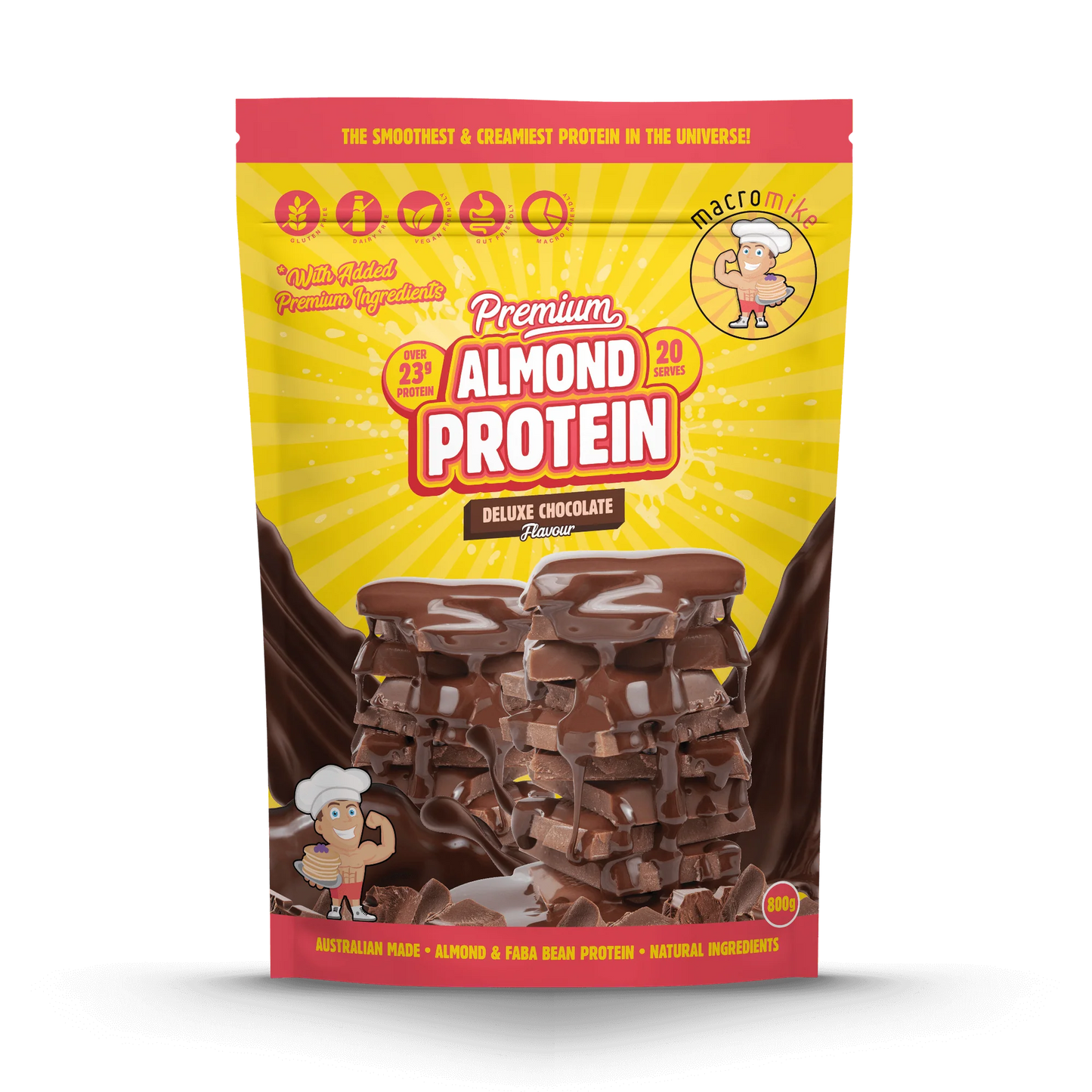 Macro Mike Premium Almond Protein
