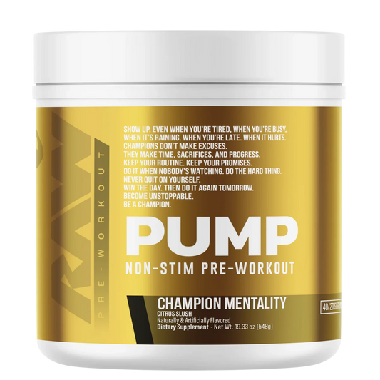 CBUM PUMP NON-STIM 40 SERVE CHAMPION MENTALITY