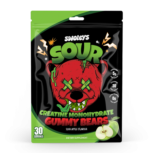 Swoleys Sour Creatine Gummy Bears